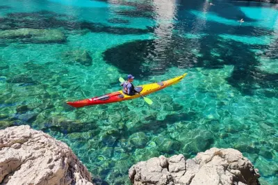 Kayak en Cassis: Parque nacional de las Calanques