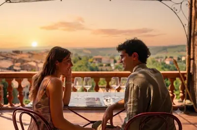 San Gimignano tramonto cena: Degustazione vini sulla terrazza