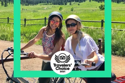 Feel the breeze on a boulder e-bike tour. cruise creek paths, see the flatirons, and stop at chautauqua park—guided ride with parking and shop amenities.