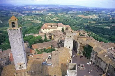 Sienne, San Gimignano et Chianti en petit groupe depuis Lucques