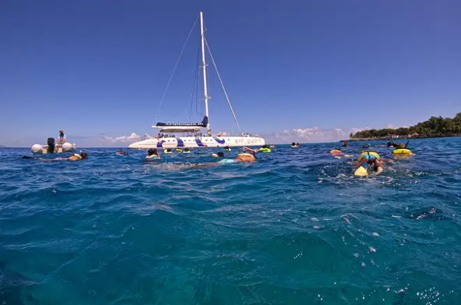 Schnorcheln ab Puerto Plata: Drei Riffe und Ocean World