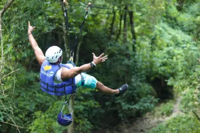 Damajagua: Tirolesa y cascadas desde Puerto Plata