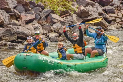 Feel the rush of colorado river whitewater rafting on a half-day trip with expert guides, scenic wildlife views, and all equipment included—just show up ready.