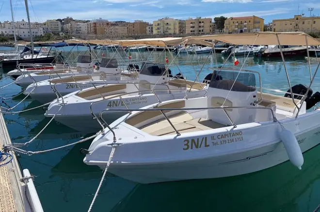 Private Bootstour Vieste: Baia delle Zagare & Pizzomunno