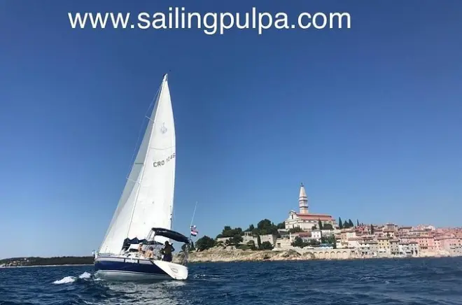 Vela em Rovinj em barco artesanal: Nade e faça snorkel