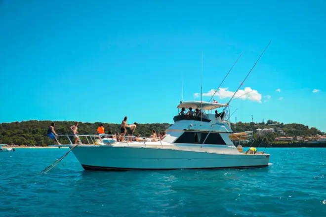 Pêche en haute mer à Cabarete : Bateau de 14 m avec marlins et thons