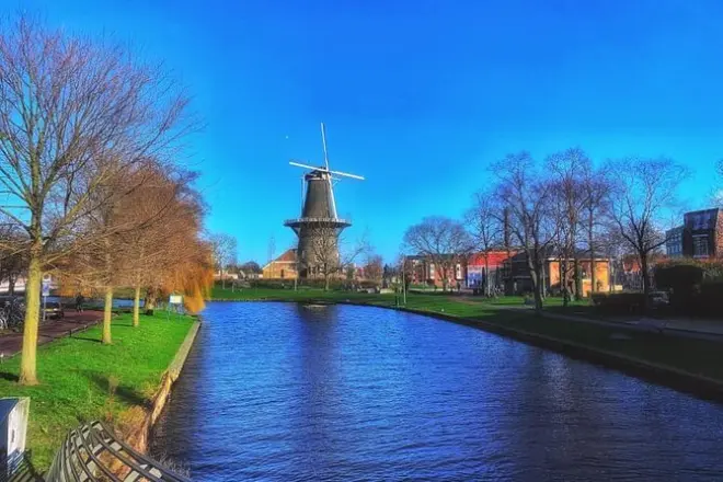 Moulins de Leiden et balade aux polders de Broekdijk et Zijl