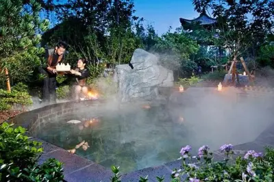 Giornata alle terme Tangshan da Nanchino: Oltre 50 piscine