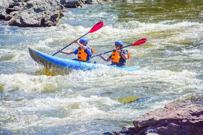 Kayaking Upper Colorado River: Navigate your own ducky