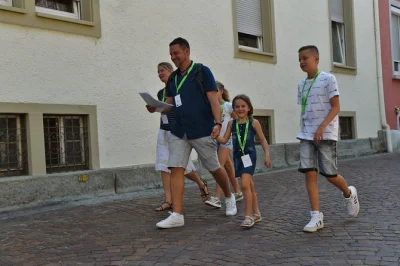 Cross borders on the foxtrail conexus in kreuzlingen. solve clues, explore with friends, and discover hidden spots between switzerland and germany.