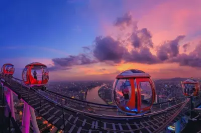 Guangzhou nocturne privée : Tour Canton Tower et bars animés