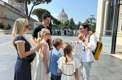 Visita familiar al Vaticano y la Capilla Sixtina sin filas con niños
