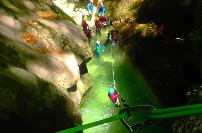 Canyoning Grenoble: Furon Canyon with jumps and slides