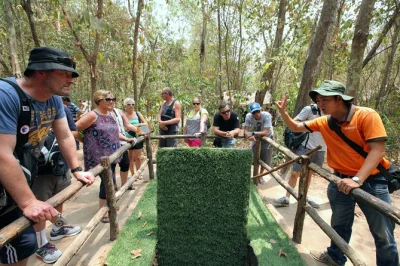 Step into vietnam’s history at cu chi tunnels, cruise the mekong delta’s canals, taste local food, and enjoy hotel pickup on this full-day small group tour.