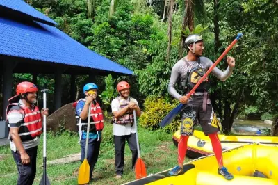 Rafting sur la rivière Sedim près de Penang : 24 rapides