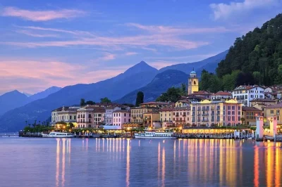 Deslize pelo lago de como em um barco privado saindo de bellagio, conheça as famosas villas de filmes, deguste prosecco com guias locais e aproveite petiscos a bordo. inclui traslado.