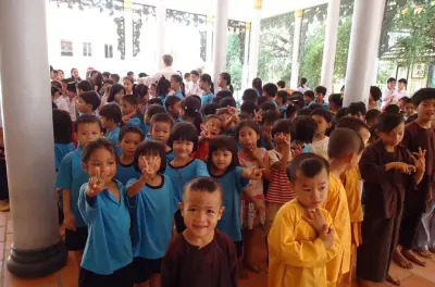Campagna di Nha Trang con visita all’orfanotrofio e fiume Cai