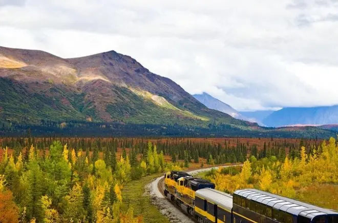 Denali nach Anchorage Zug: Alaska Railroad Einzelfahrkarte