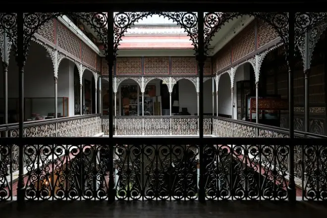 Visite de la Blue Mansion de Cheong Fatt Tze : Architecture du XIXe siècle
