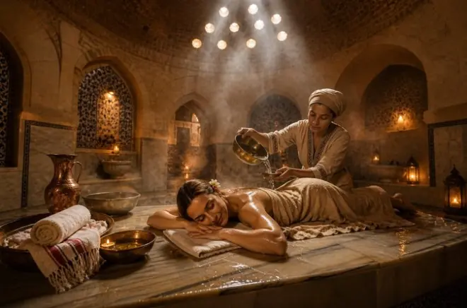 Traditioneller Bukhara Hammam mit Massage: Privates altes Ritual