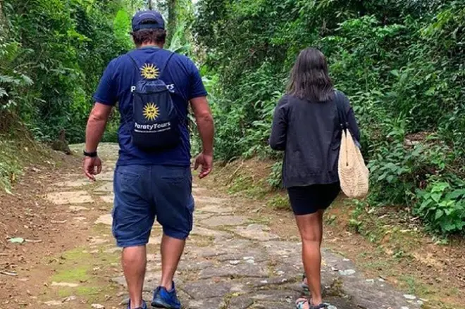 Caminho do Ouro Wanderung bei Paraty: Koloniale Goldroute