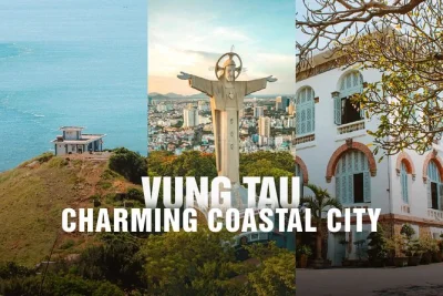 Step into vung tau’s coastal rhythms with a day trip from ho chi minh city—climb the christ statue, wander colonial halls, savor seafood lunch, and relax on the beach. includes transport and local