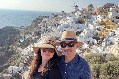 Feel santorini’s contrasts on a private half-day tour—wander oia’s blue domes, taste sea air at red beach, and relax at perivolos. includes pickup & local guide.