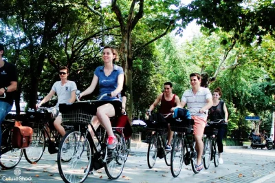 Pedal through shanghai old town with a local guide, sample street food, visit temples, and meet residents on this small-group bike tour. includes coffee and all gear.