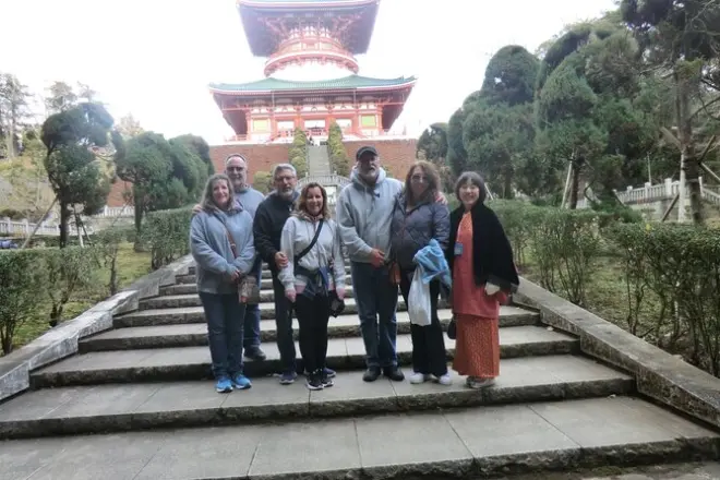 Tour em Narita na escala: Templo, compras e guia local