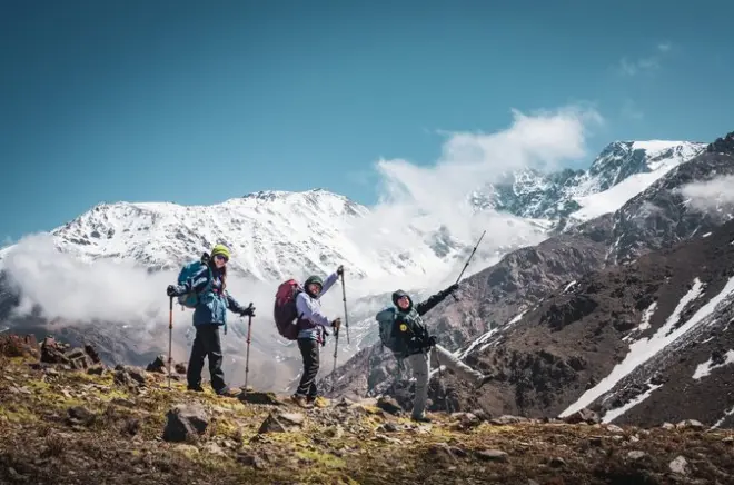Full-day Andes hiking from Mendoza: Cordón del Plata