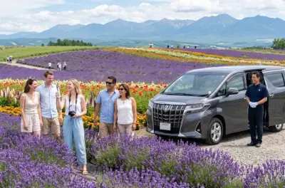 Furano & Biei day tour from Sapporo: Private car, custom stops