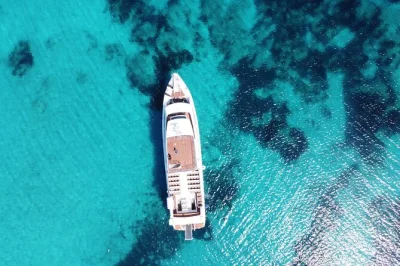 Swim off spargi, see budelli’s pink sands, stroll la maddalena town—spacious boat with guaranteed seating and local guide. includes insurance and fuel.