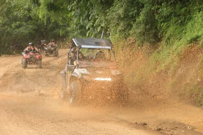 Feel the rush of an atv ride in puerto vallarta’s sierra madre, cool off at a hidden waterfall, and taste tequila at a local rancho. includes guide & gear.