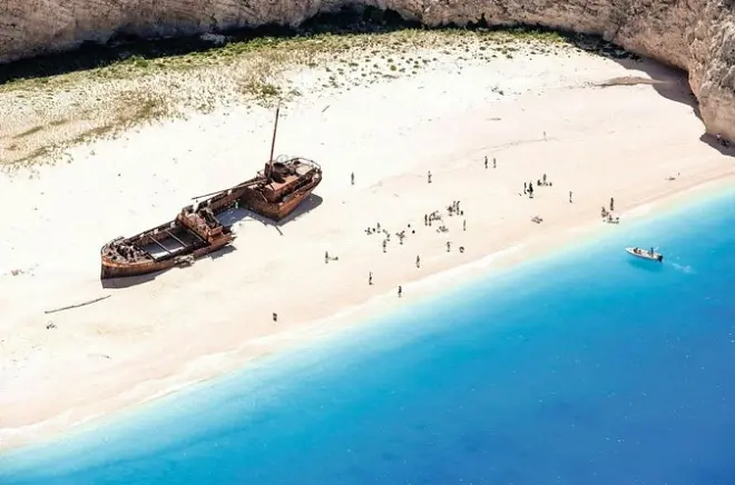 Costa norte de Zakynthos: Cape Skinari, Blue Caves e Smuggler's Cove