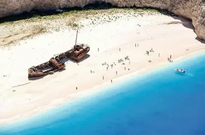 Northern Zante Cruise: Cape Skinari, Blue Caves & Smuggler's Cove