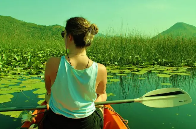 Kayaking Lake Skadar from Virpazar: 1 hour on the water