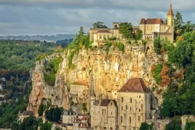 Da Sarlat a Rocamadour: Villaggio medievale e mulino ad acqua