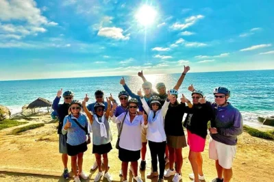 Feel the ocean air on a la jolla & pacific beach e-bike tour, spot sea lions, cruise scenic paths, and relax with included snacks and water. book for easy pickup.