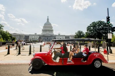 Feel the pulse of washington dc on an electric cart tour—see the capitol, lincoln memorial, and more with a small group and local guide. includes photo stops.