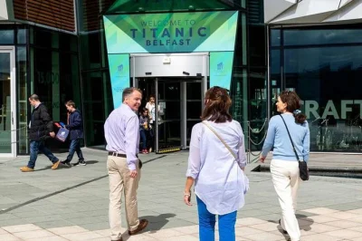 Step from dublin into northern ireland’s legends—titanic belfast, dunluce castle cliffs, and the giant’s causeway. includes pickup, entry tickets, and local guide.