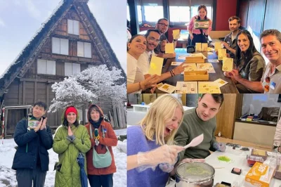 Step into shirakawa-go’s storybook village, wander kanazawa’s gardens, try wagashi making and gold leaf crafts—all with guide and easy pickup from kanazawa station.