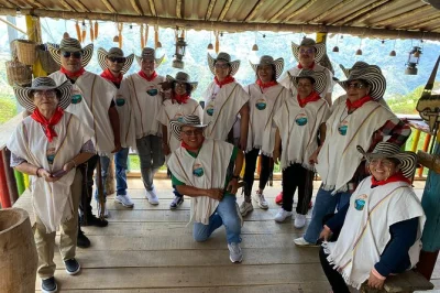 Smell fresh coffee beans in the hills near medellín, join a family farm for hands-on harvesting, taste local brews, and enjoy a traditional lunch—includes pickup.