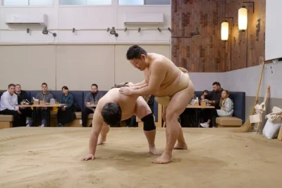 Feel the energy of sumo in tokyo—watch live matches, meet retired wrestlers, and enjoy a meal of chanko nabe & tonkatsu. includes lunch & photo opportunity.