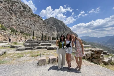 Feel delphi’s ancient spirit on a small-group day trip from athens with expert guide, skip-the-line access, museum tour, and lunch in mountain arachova.