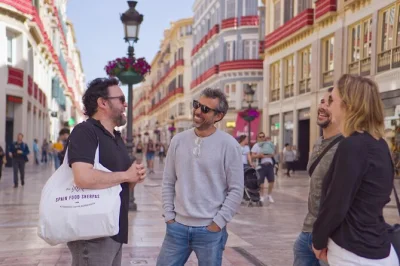 Start your evening in malaga tasting local wines, classic tapas, and artisan vermouth with a small group. includes dinner, drinks, and a passionate local guide.