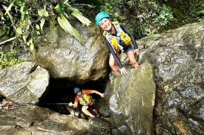 Feel the wild side of puerto rico in el yunque—river hiking, waterfall swims, and natural slides. includes hotel pickup, certified guide, and all safety gear.