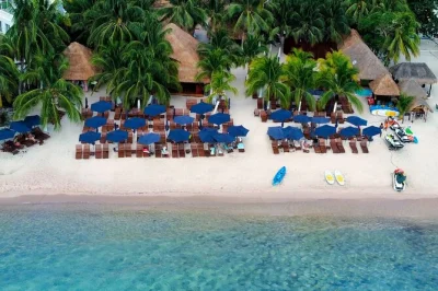 Scopri cozumel con chula’s beach club: sabbia, tacos freschi e drink illimitati. trasporto andata e ritorno, sport acquatici e pranzo inclusi.