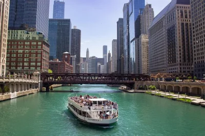 Feel the pulse of chicago on a 90-minute river architecture tour with live narration, city icons like marina city, and both indoor and outdoor seating included.