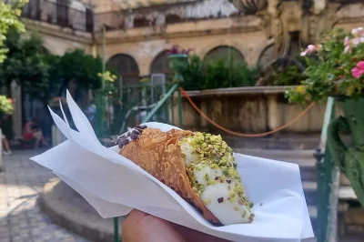 Follow a local through palermo’s lively markets, tasting classic sicilian street food like arancina & cannoli. includes food tastings, coffee & local guide.
