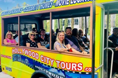 Feel the pulse of la on a full-day tour with stops at santa monica pier, griffith observatory, and the walk of fame. includes narrated bus ride and easy pickup.